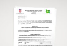 Obavijest o rezultatima testiranja