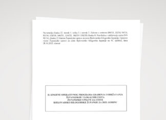 II izmjene operativnog programa građenja i održavanja županijskih i lokalnih cesta 2025- 2. REBALANS