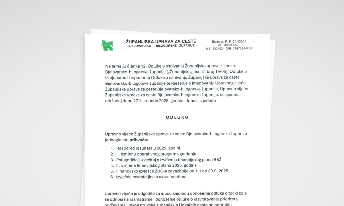 II.izmjene Financijskog plana 2025. - scan + Odluka