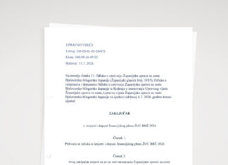 I.Izmjene i dopune Financijskog plana za 2026. godinu. + Zaključak UV o prihvaćanju