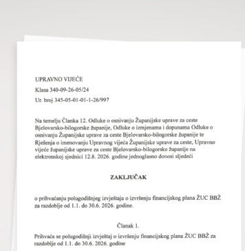 Izvještaj o izvršenju financijskog plana za razdoblje 1.1.-30.06.2026.g.